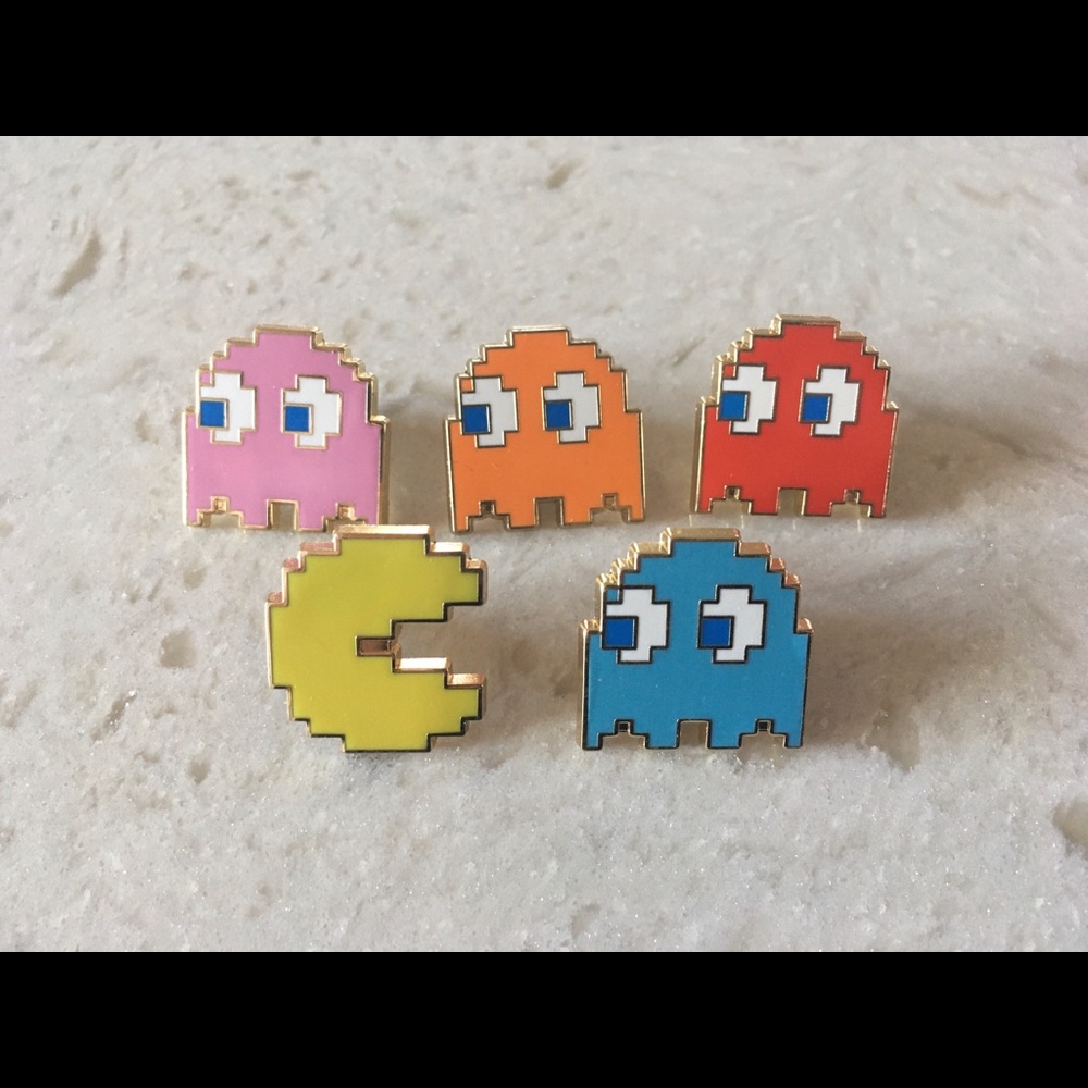 Pac-Man pins
